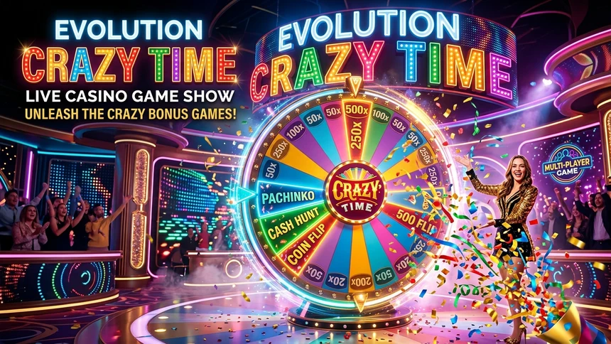 Crazy Time Live Casino BD - Evolution Gaming 3333bet