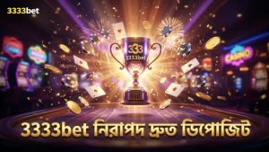 3333bet প্ল্যাটফর্মে সুরক্ষিত ও দ্রুত ডিপোজিট সুবিধা