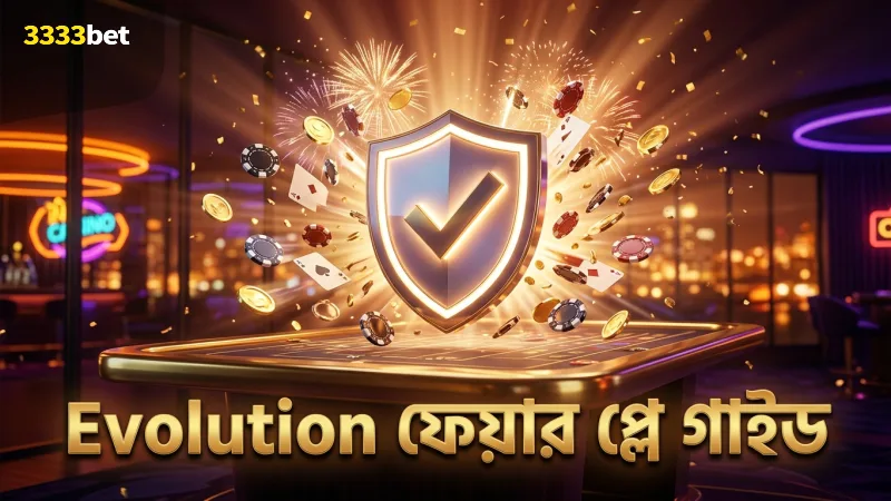 Evolution গাইডলাইন অনুসারে ফেয়ার প্লে নিশ্চিত করা