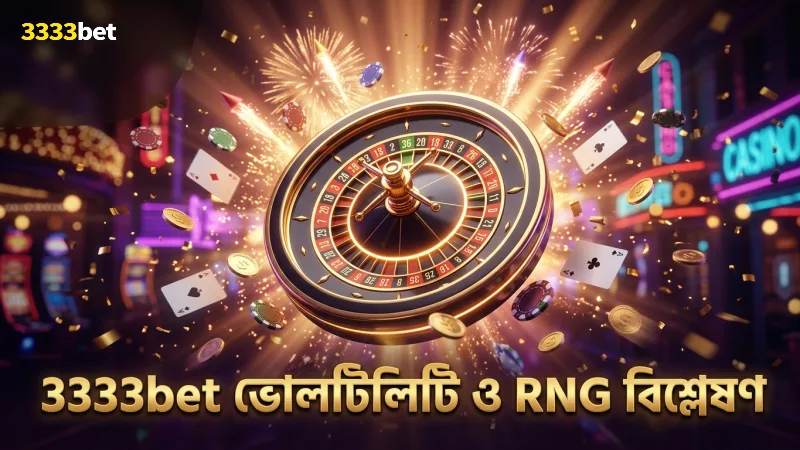 3333bet-এর ভোলাটিলিটি ও RNG রিপোর্টের বিশ্লেষণ