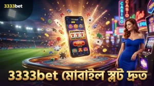 3333bet এ মোবাইল থেকে গোল্ডেন এম্পায়ার স্লট দ্রুত খেলা যায়