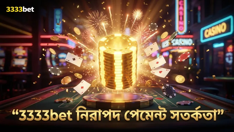 3333bet এর নিরাপদ স্থানীয় পেমেন্ট সুবিধা নিয়ে সতর্কতা।