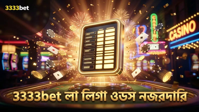 3333bet-এ লা লিগা ওডসের সঠিক নজরদারি করো