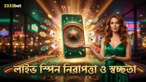 লাইভ স্পিনিং স্বচ্ছতা ও নিরাপত্তায় বিশ্বাস যোগায়