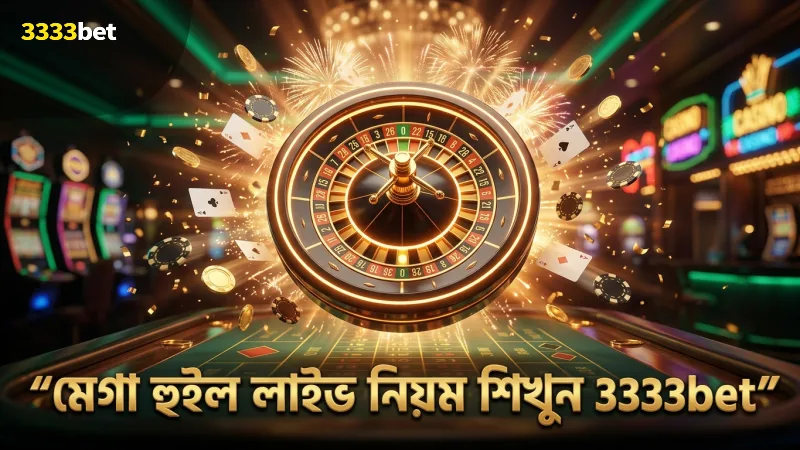 মেগা হুইল লাইভ নিয়ম বুঝে বেট ধরুন, ইনকাম বাড়ান