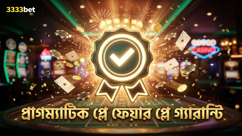 প্রাগম্যাটিক প্লে গেমের ফেয়ার প্লে গ্যারান্টি নিয়ে বিশ্বাস অর্জন করুন