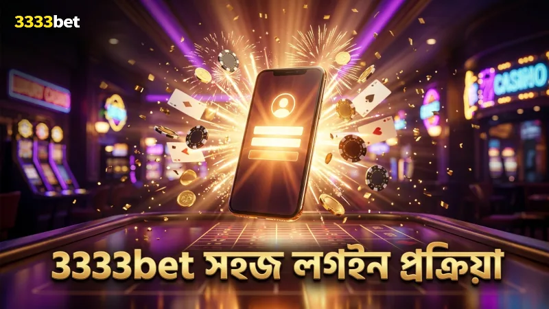 3333bet ক্যাসিনোতে সহজ লগইন আপনার সময় বাঁচায়