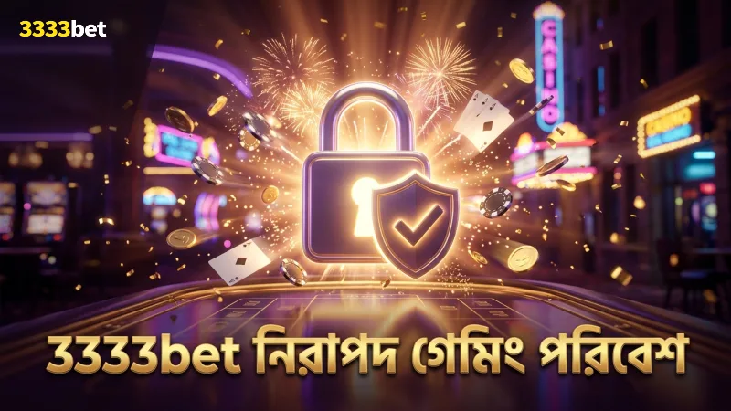 3333bet ক্যাসিনোর নিরাপত্তা মান বজায় রাখে খেলোয়াড়দের আস্থা