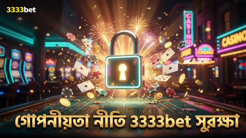 গোপনীয়তা নীতি তথ্য সুরক্ষায় 3333bet এর প্রধান অবদান