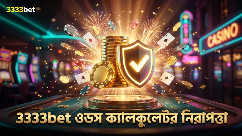 3333bet-এর সঠিক ওডস ক্যালকুলেটর ও নিরাপত্তা ব্যবস্থা প্রদর্শন।