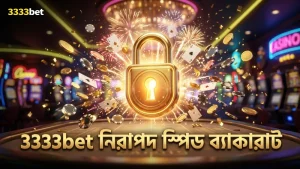 3333bet স্পিড ব্যাকারাট খেলার সময় নিরাপত্তা ও সতর্কতা নিশ্চিত করে।