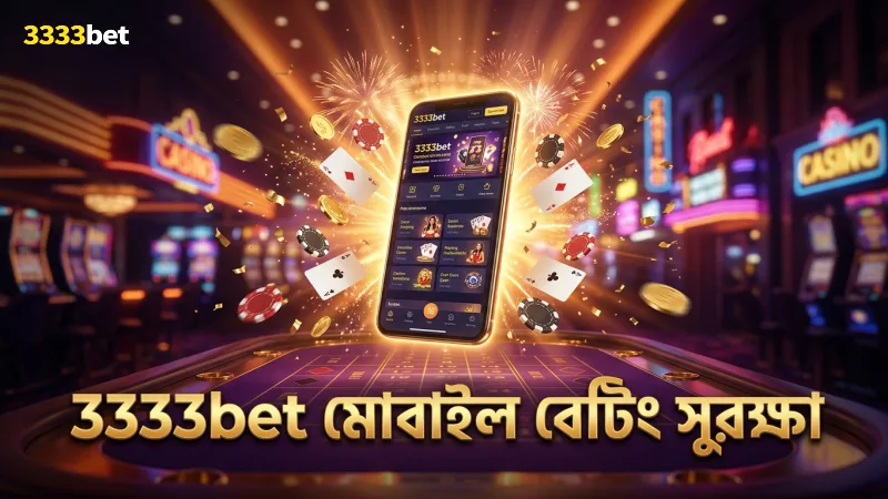মোবাইল প্ল্যাটফর্মে 3333bet দিয়ে সুরক্ষিত বেটিং।