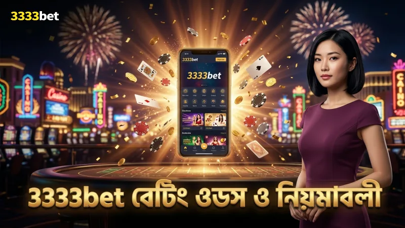 3333bet প্ল্যাটফর্মে বেটিং করার সময় প্রযোজ্য ওডস ও ওয়েজারিং নিয়মাবলী