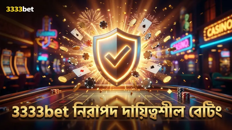 নিরাপদ ও দায়িত্বশীল বেটিং নিশ্চিত করতে 3333bet এর নিরাপত্তা ও নিয়ন্ত্রণ ব্যবস্থা